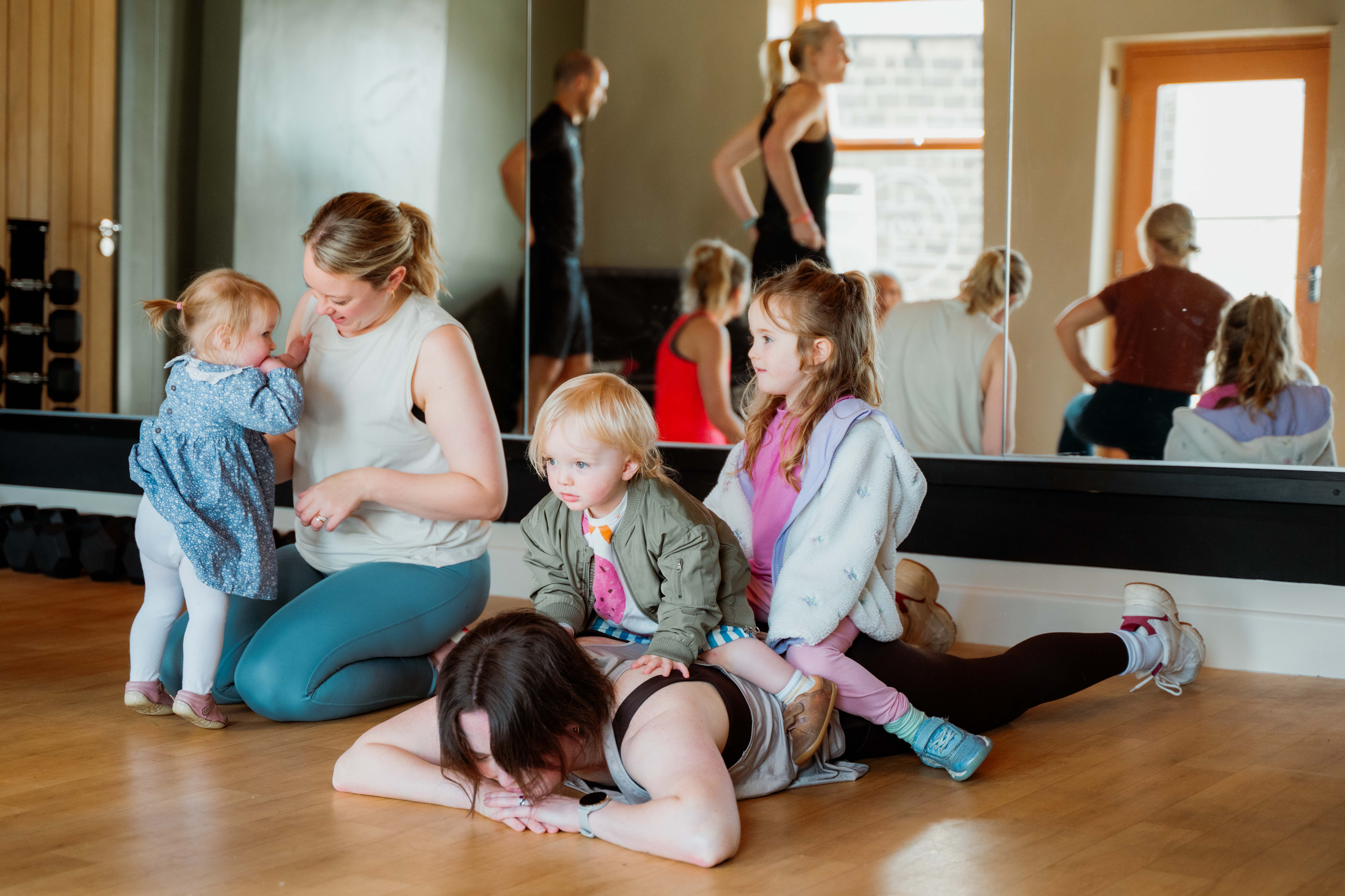Mums and babies class at Move Ilkley